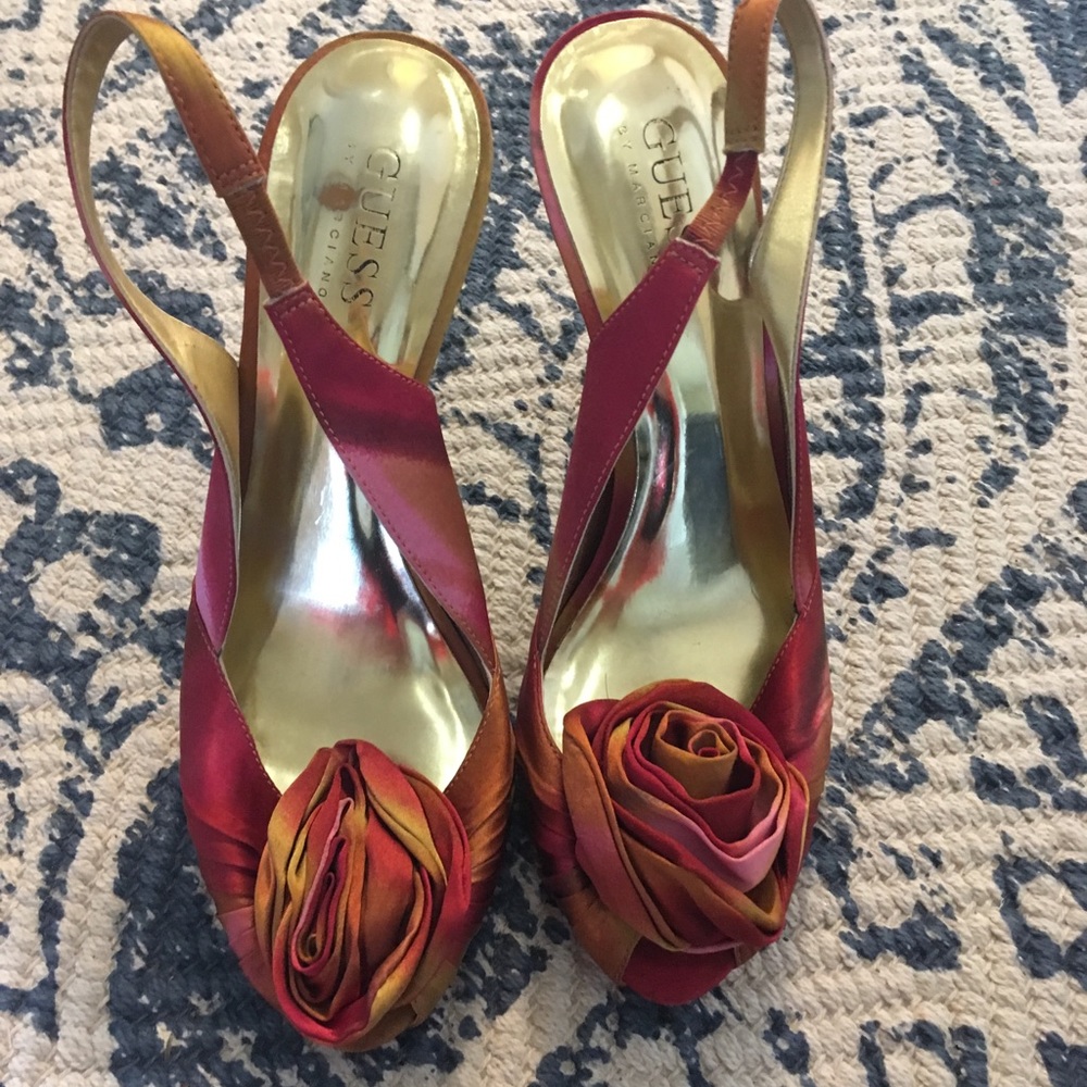 Guess Ankle Strap Pumps